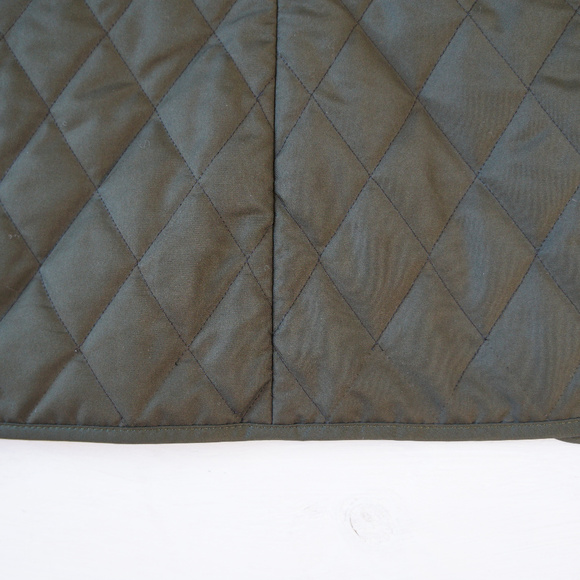 Burberry Quilted Nova Check Dark Olive Jacket - Picture 6 of 8